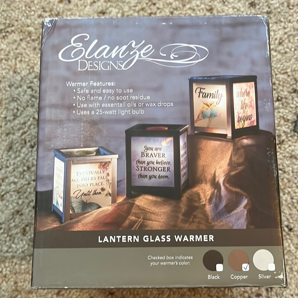 Elanze Designs Lantern Glass Warmer